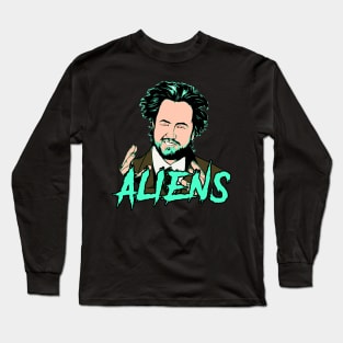 Giorgio Tsoukalos Aliens Long Sleeve T-Shirt